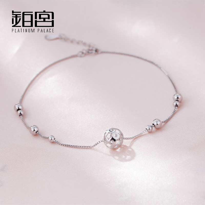 Chaine de cheville Femme en Argenterie - Ref 3102004 Image 3