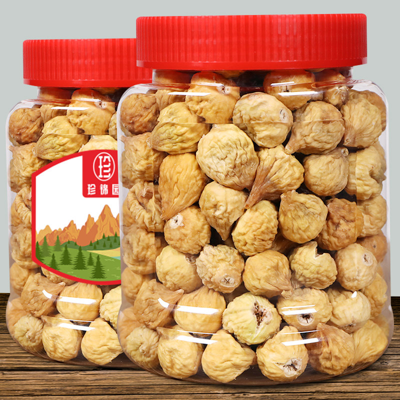 Zhenjinyuan new canned dried figs 500g pregnant women leisure snacks fresh dried fruit soaked in water for soup