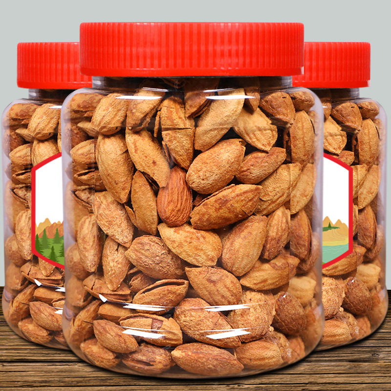 Almonds Canned Hand Peeled Almonds Batam Nuts Creamy Batam Almonds Nuts Dried Fruit Snacks Bulk