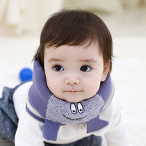 Baby scarf Autumn and winter newborn children warm collar Men and women baby cotton thickened childrens winter windproof neck cover