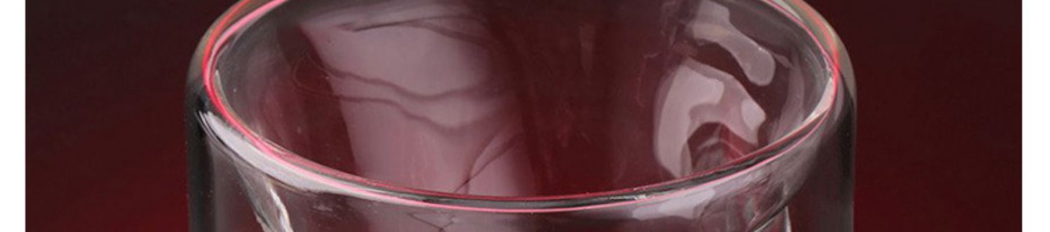 Sáng tạo thủy tinh chịu nhiệt ly thủy tinh ly rượu vang hai lớp ly bar cocktail ly rượu vang trắng - Rượu vang ly vang