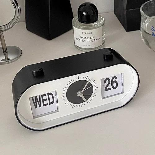 Руководство с черными часами in in in in in black и white simple calendar new s Тихие часы Home Desktop Декоративные украшения