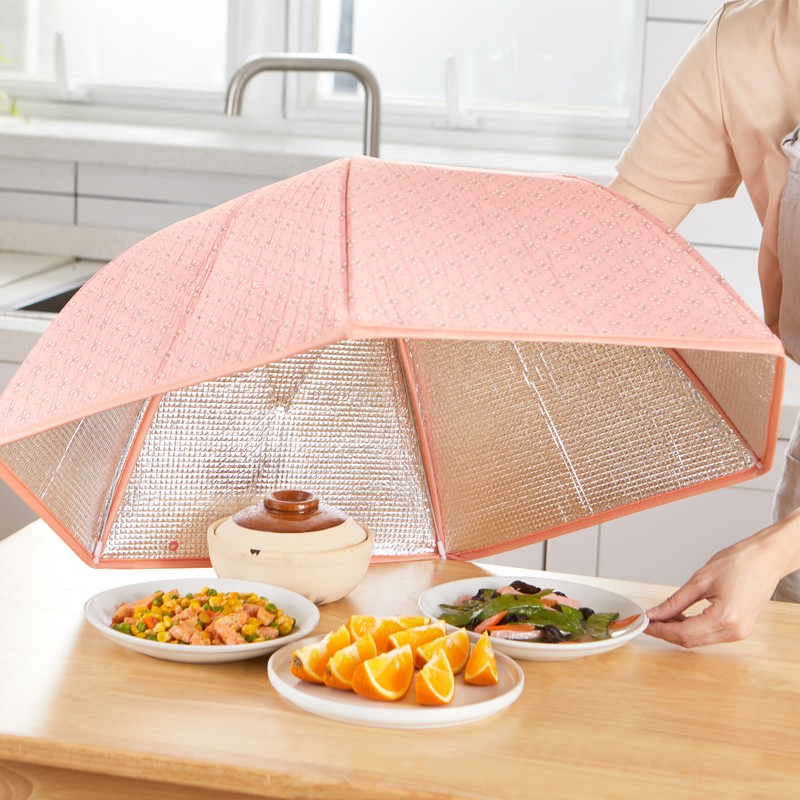 Winter thermal insulation Home Kitchen Dust Shield Table Cover Food Cover Can Fold Rice Vegetable Hood Subwinter Deity
