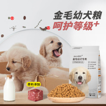 Golden retriever puppy dog food 10 Labrador 40 Medium-sized large-scale special beautiful hair pet 2 5kg Jialun 5 kg