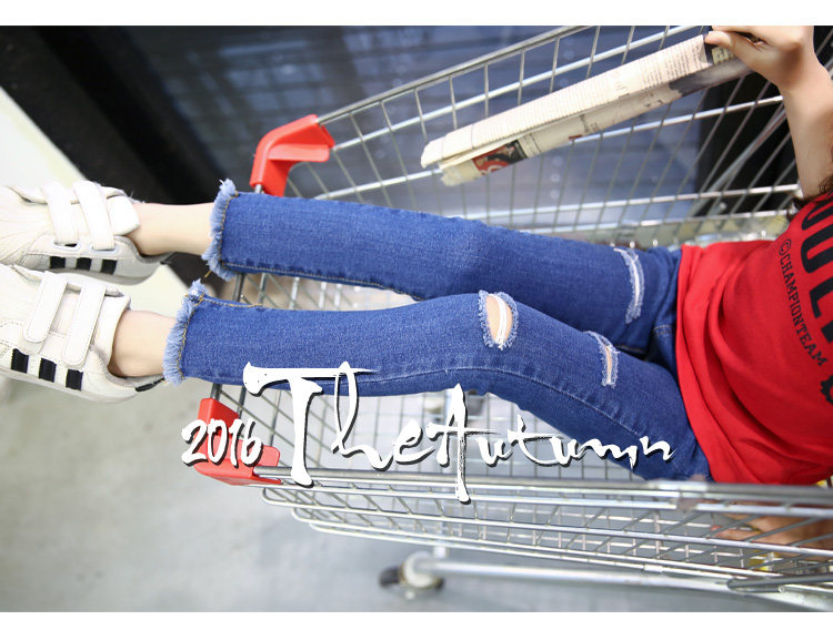 Pantalon fille en toile - Ref 2061521 Image 21