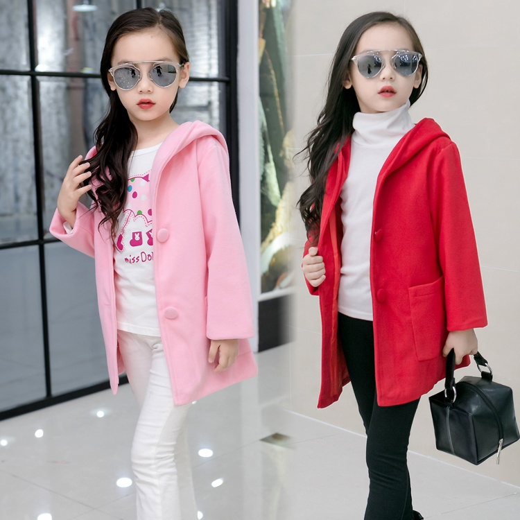 Manteau enfant en mélange - Ref 2160799 Image 9