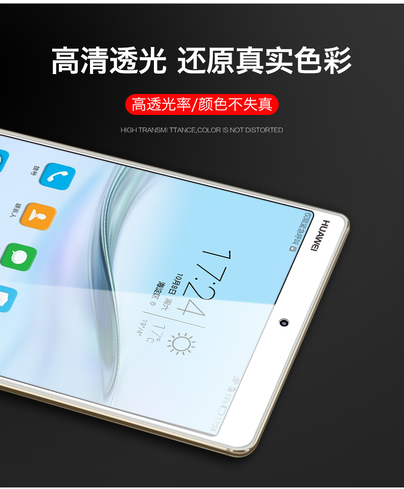 Huawei thép phim phẳng M5 màn hình máy tính chuyên nghiệp tiết kiệm 8,4 inch 10,8 inch 8,0 inch màn hình kính bảo vệ 10.1 por chống chống cháy nổ Blu-ray phiên bản huawei trẻ m3 - Phụ kiện máy tính bảng bao da ipad air 3