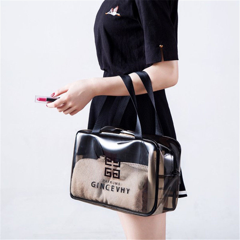 Travel Wash Bag for men and women Portable Bathing Bag Women Waterproof Travel South Korea Pvc Transparent Makeup Bag Wash Bag