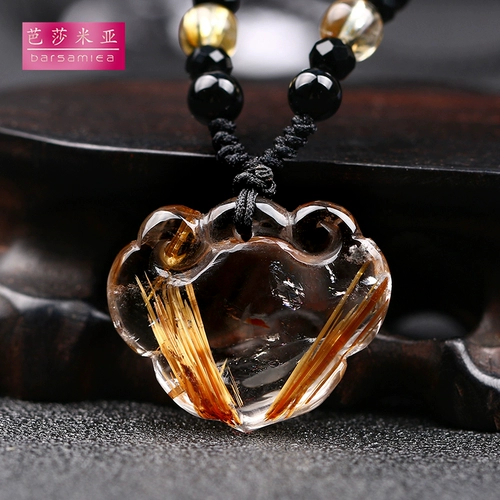 Натуральная вода, кварц подходит для мужчин и женщин, ожерелье, ретро подвеска, женский стиль