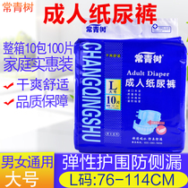 Evergreen Tree Adult Paper Pants Large Number of Mens Paper Urine Mat Mens Elderly Urine Unwet Women Cushion Pants Care Pads