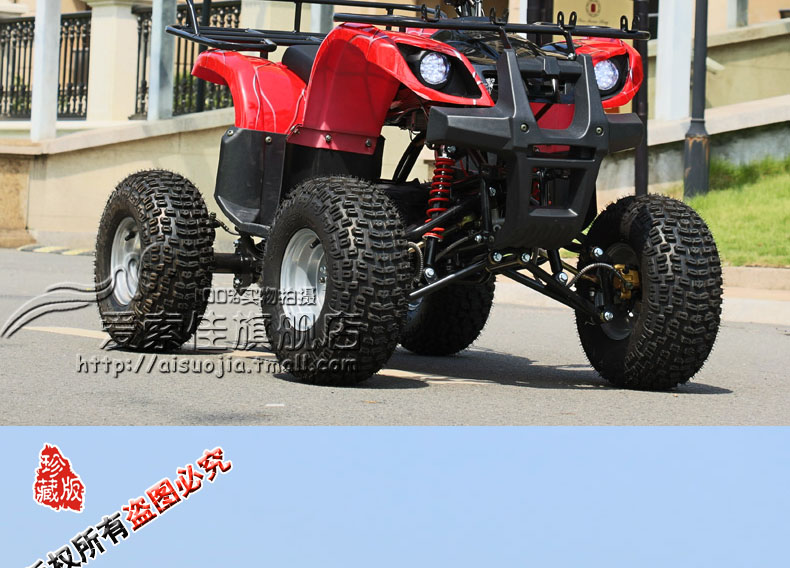 Quad xe đạp nhỏ bull ATV ATV xe tay ga 800W điện xe thể thao lớn M3 WISP xe tay ga xe địa hình mini
