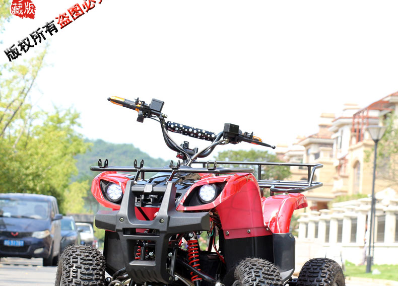 Quad xe đạp nhỏ bull ATV ATV xe tay ga 800W điện xe thể thao lớn M3 WISP xe tay ga xe địa hình mini
