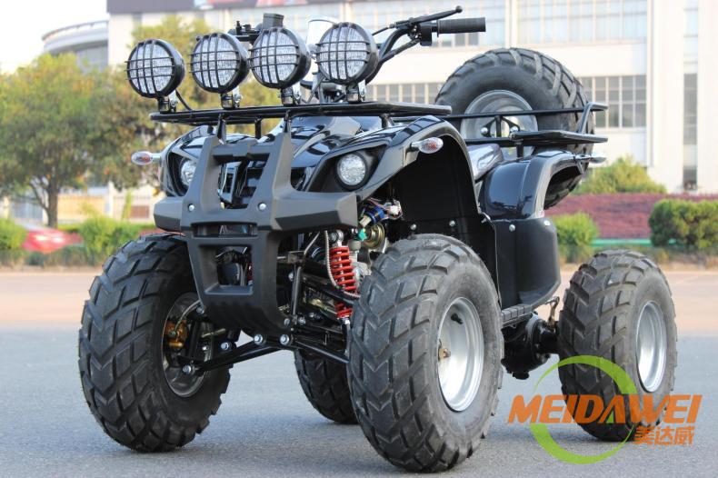 Động cơ 125cc kích thước bull bốn bánh off-road ATV xe máy mọi địa hình trục ổ đĩa mới cào cào mini