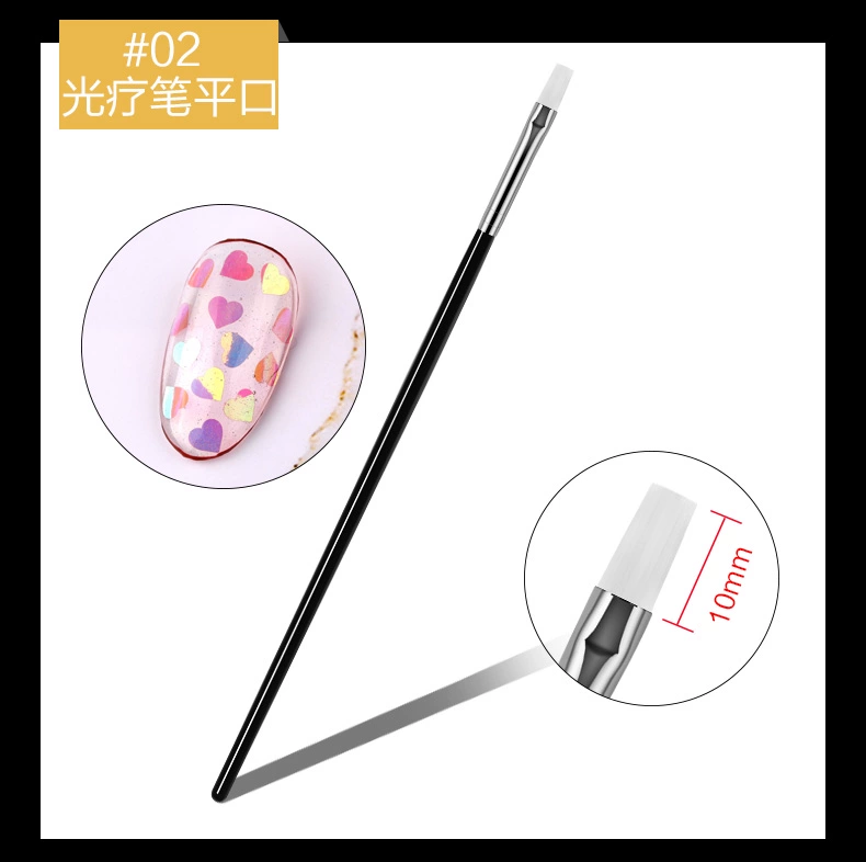 Nail Brush Tool Set Painted Pen Bút trị liệu Bút kéo Pen Point Drill Stroke Pen Gradient Pen Complete Set 15 - Công cụ Nail