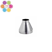 304 stainless steel sanitary welding big and small head concentric reducer mirror polished large and small head φ25~φ108