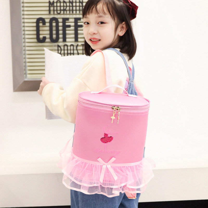 New Children's Dance Bag Backpack Girls Ballet Bag Fashion Bag Backpack Dance School Bag Dancing Backpack