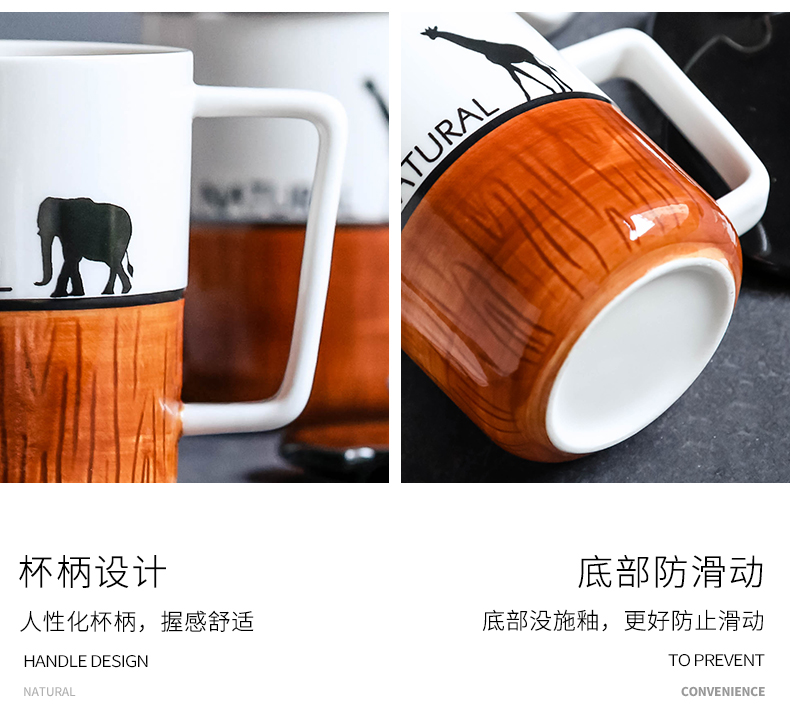 Creative contracted keller cup coffee cup cup capacity with the Nordic office to as Philippines teaspoons of building ceramics