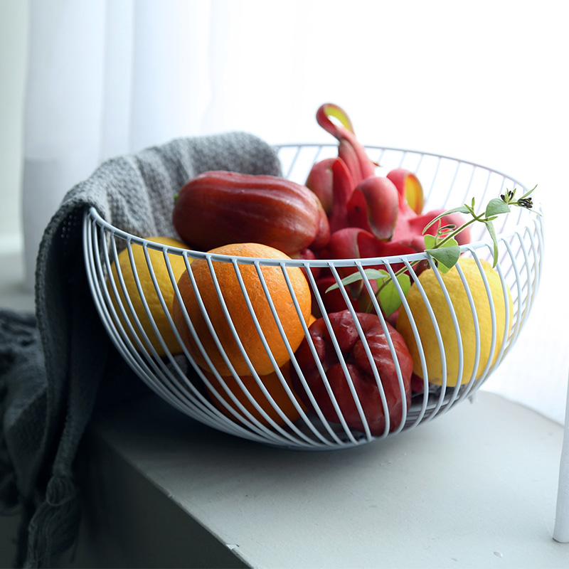 Fruit box creative modern desktop receive snacks contracted home water basket of northern Europe to as Philippines basin of the sitting room tea table