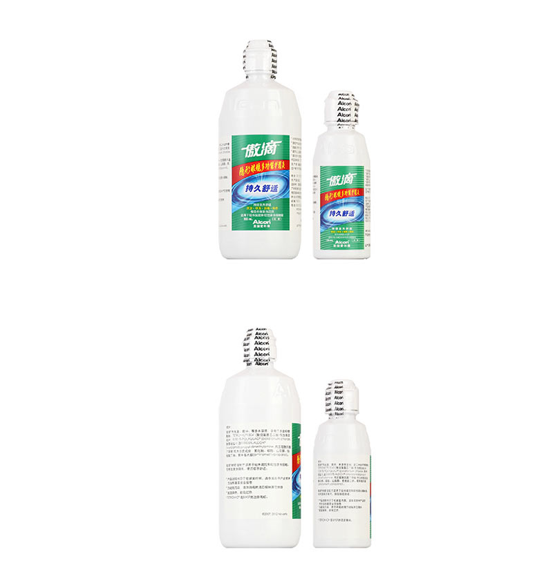 Alcon tự hào xuống giải pháp chăm sóc 355 kính áp tròng Mỹ-học sinh + 120ml cận thị vận chuyển ys - Thuốc nhỏ mắt nước mắt nhân tạo refresh