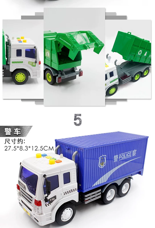 Nói chuyện kỹ thuật xe máy câu chuyện 1:16 mô phỏng lớn máy xúc đồ chơi xe con trai máy xúc - Đồ chơi giáo dục sớm / robot