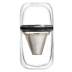 Đế cà phê cầm tay nồi inox tay lọc cà phê treo tai bằng cốc du lịch cốc một nồi hai cốc - Cà phê phin pha cafe inox lớn Cà phê