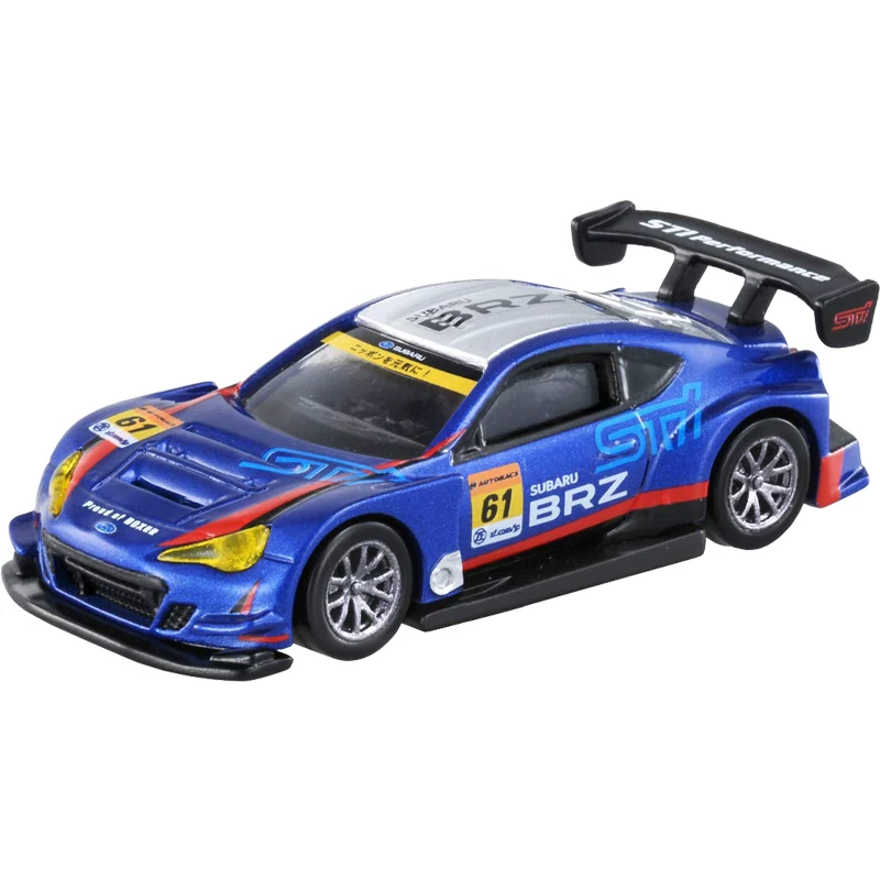 [TOMY/多美卡仿真合金小汽车模型黑盒旗舰版TP18斯巴鲁BRZ拉力赛车]