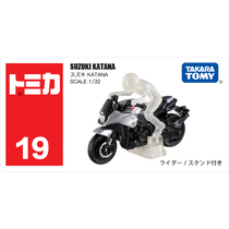  TOMY Domeca ALLOY car model toy No 19 Suzuki KATANA DEMON knife Katana motorcycle 798361