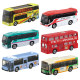 TOMY Domeca bus alloy car male toy car double-decker bus public relations car bus model