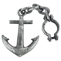 Halloween weapons and equipment props Pirate props Pirate hook chain Anchor chain for venue decoration
