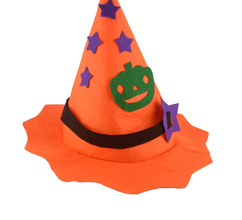 Halloween Pumpkin Hat Prom Trang trí Lễ hội ma Trò chơi Biểu diễn Demon Party Dress Up Pumpkin Hat - Sản phẩm Đảng / Magic / Hiệu suất 	đồ hóa trang người nhện