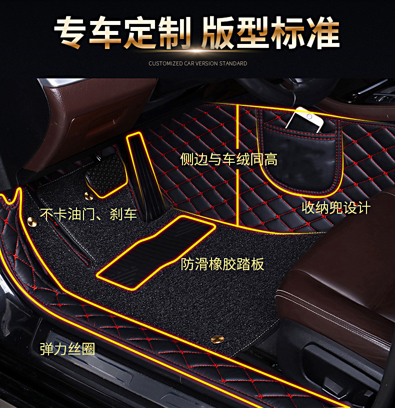 23 2023款大众ID.3专用大全包围汽车脚垫包门槛纯净智享版极智版
