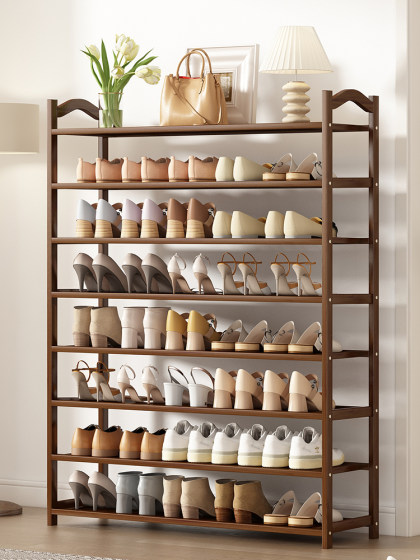 简约鞋架子经济型省空间鞋柜门口收纳防尘多层落地非实木家用隔板