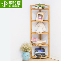 Simple household Corner Shelf shelf Shelf shelf artifact modern storage rack wall decoration partition bookshelf