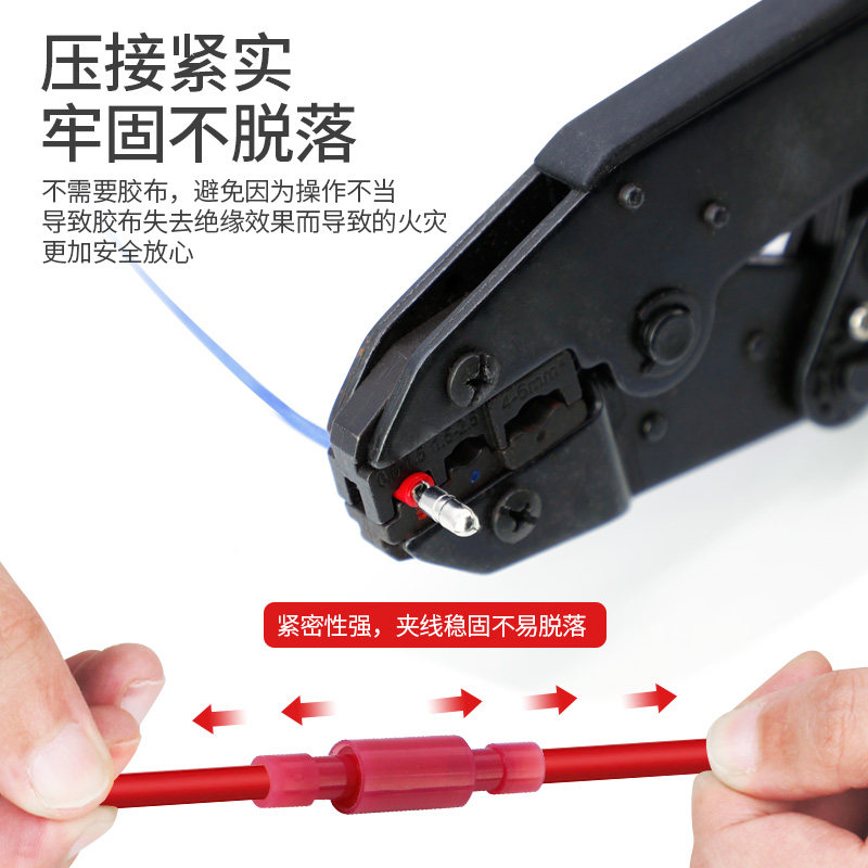 Nylon White Transparent Terminal Block Male and Female Bullet Plug Quick Wire Connector Flame Retardant Connector