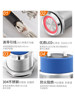 22mm Self-Locking Metal Push Button Switch, Fully Waterproof, 10A High Current, Ring Light, Round Small Start Switch