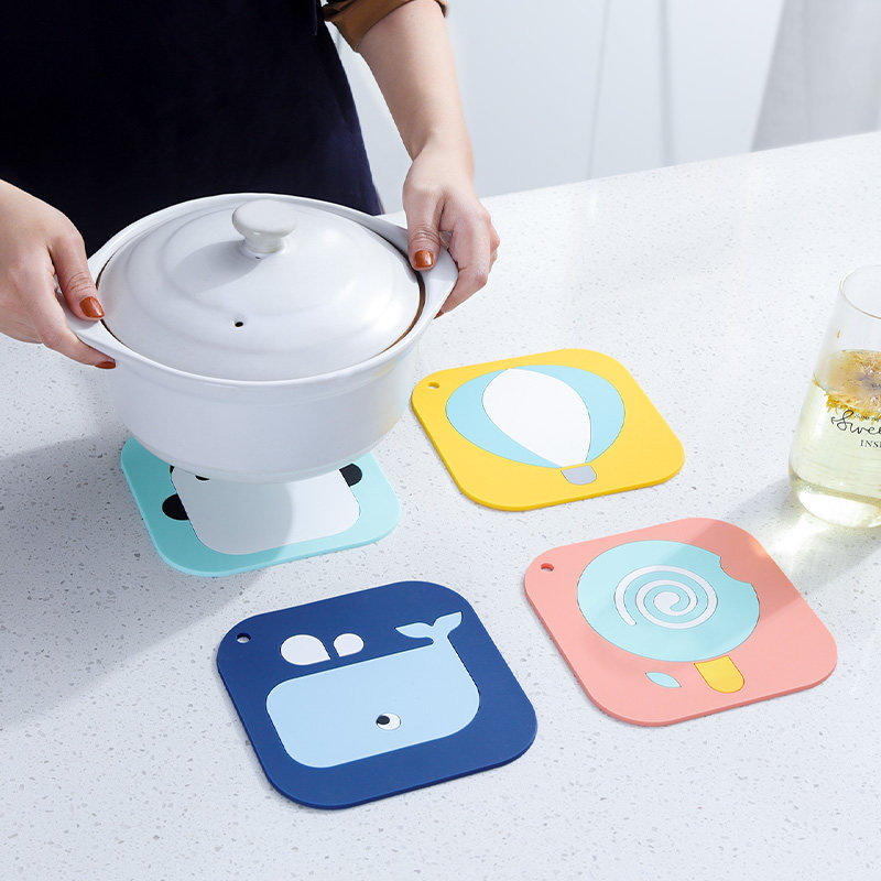 Heat Insulation Mat Meal Cushion Cup Mat Table Anti-Burn Bowl Mat Pan Mat home Dish Mat tray Tray Dinner Plate Big Waterproof Oil Proof