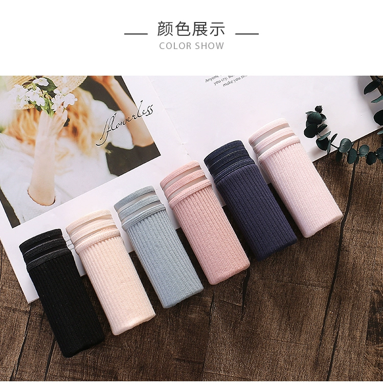 4 Gói Đồ lót nữ Cotton nữ đơn giản 100% Cotton đáy quần Liền mạch không viền ren nữ tính - Giống cái