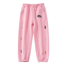 Children Casual Pants Spring Autumn Money Loose Pure Cotton Thin style Fall Speed Dry Sports Slim big girl girl long pants