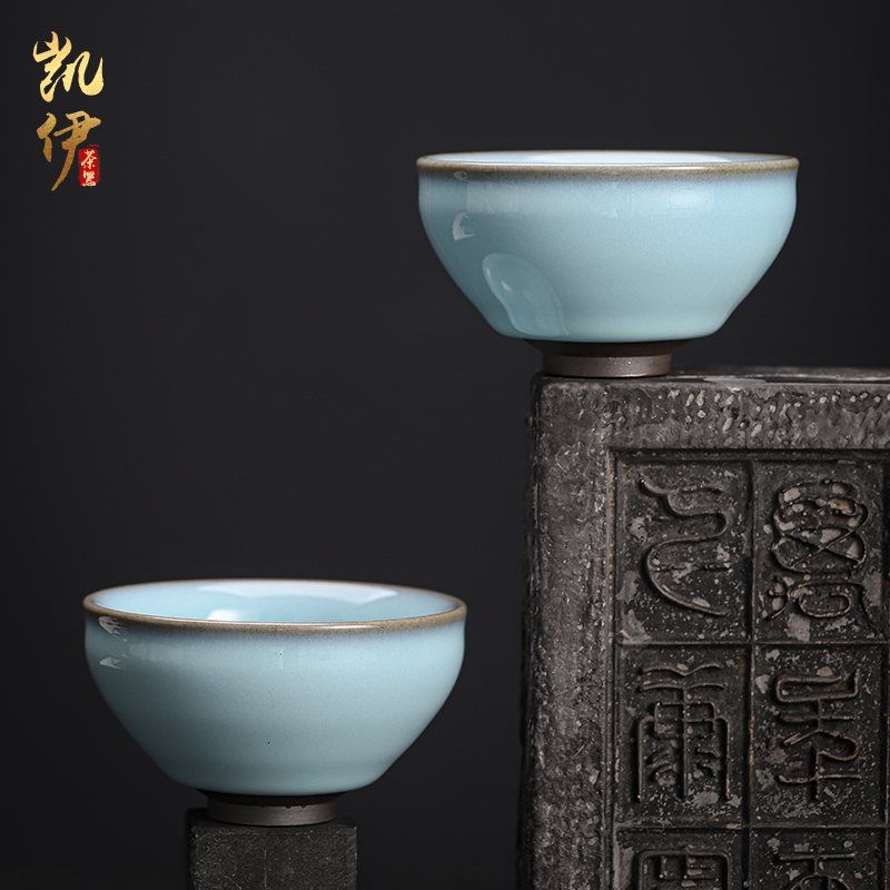 Patrick ho chi - ping master hand your up for a disk can raise zen cup your porcelain single glass ceramic individual sample tea cup bowl