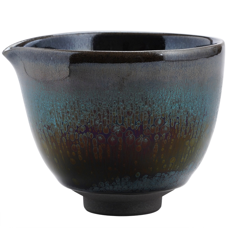 Build colorful light master hand we become fair keller kongfu tea ware temmoku up tire iron ceramic points are cups