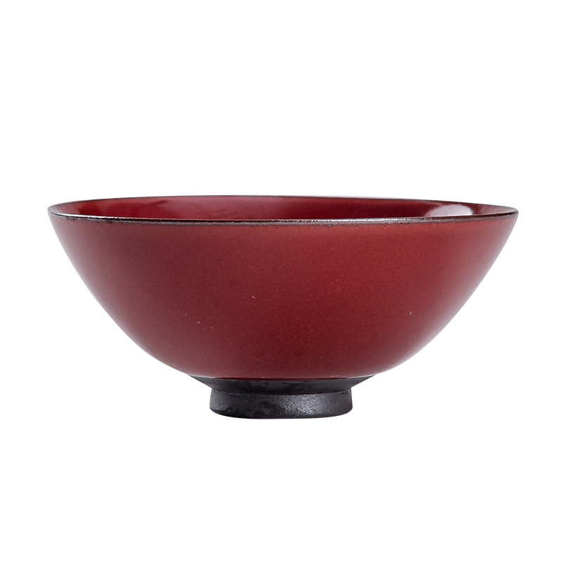 Zeng, Guangxu ruby red light perfectly playable cup kunfu tea leaves sample tea cup checking ceramic cup tea master cup tea cup