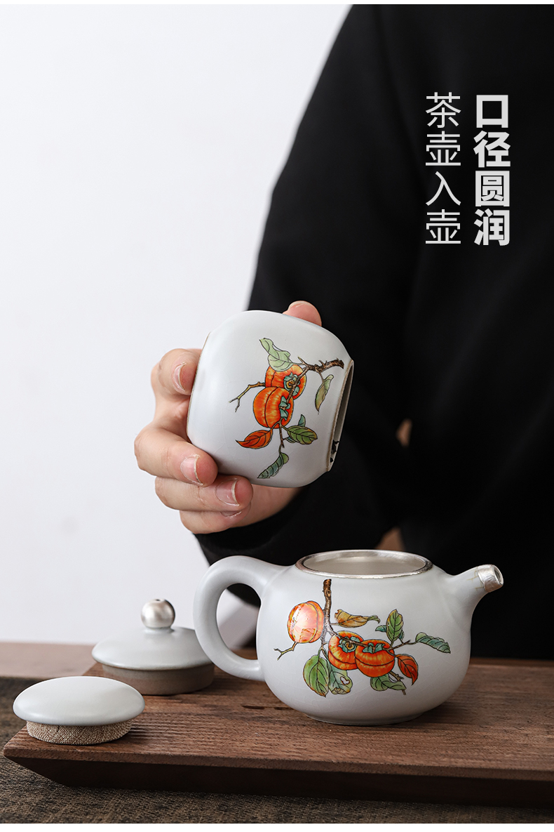 Your up coppering. As silver tea set a pot of two cups of tea can travel tea set jingdezhen ceramic teapot cup silver cup