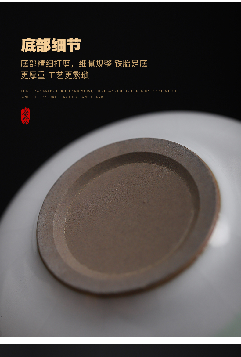 Gold on your up hand - made master cup sample tea cup of jingdezhen ceramic cat kung fu tea set silver cup tea cups