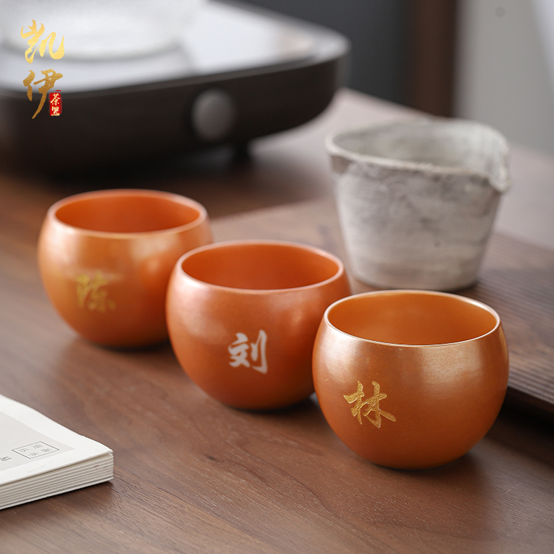 White porcelain firewood kung fu tea cups large master cup tea cup sample tea cup ceramic cups private custom - made cup