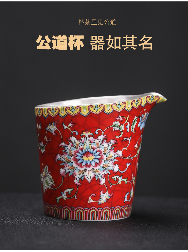 Rosa bellissmo coppering. As enamel silver tureen tea set jingdezhen ceramic kung fu tea tea cup silver cup