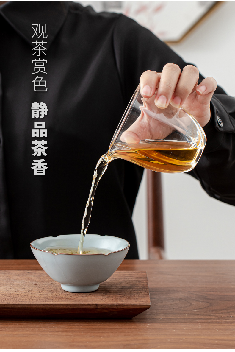 Iron tire your up teacup full manual slicing can raise kung fu tea master cup personal ceramic cup sample tea cup