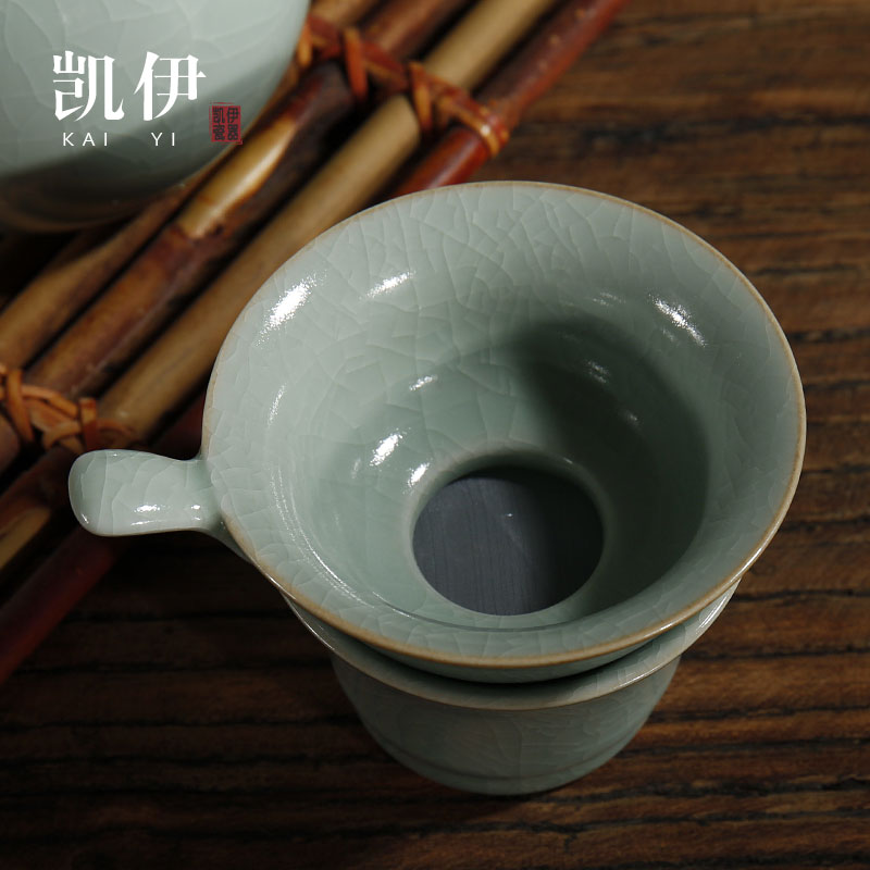 Kate your up filter) kung fu tea tea set creative ceramic filter your up tea filters can keep you