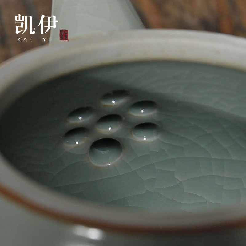 Kate your up teapot pomelos ceramic pot of single pot, pot of tea sets kung fu tea set the home can be a pot of your porcelain