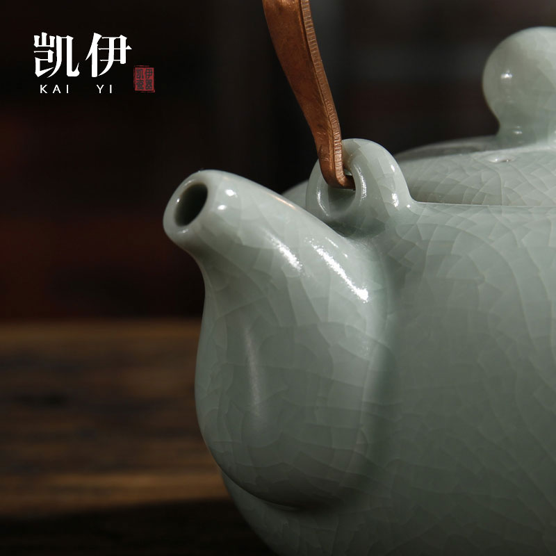 Kate your up household utensils can raise the teapot copper teapot girder pot pot of kung fu tea set ceramic teapot