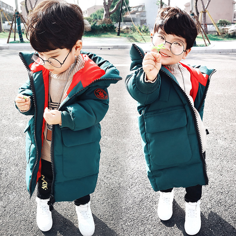 Male Baby Autumn Winter Clothing Boy Jacket Baby Boy Clothing 1 Boy 2 Down Cotton Clothing 3 Year Old Boy Cotton Jersey 4 Tide